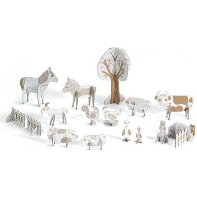Kit Artistico Fattoria Djeco - Gioco Creativo per Bambini Kit Artistico Fattoria Djeco - Gioco Creativo per Bambini