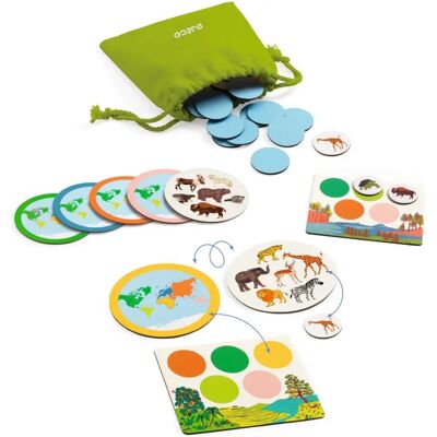 Djeco Buntes Unisex Lernspiel Djeco Buntes Unisex Lernspiel