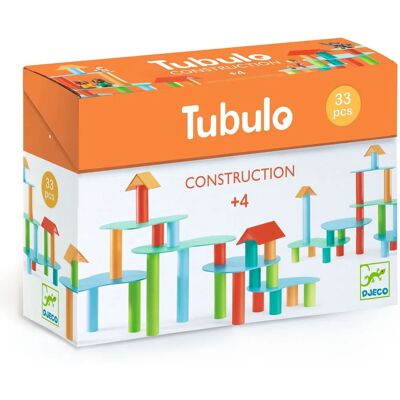 Djeco Tubulo Zabawka Konstrukcyjna - Wielokolorowa Gra Edukacyjna Djeco Tubulo Zabawka Konstrukcyjna - Wielokolorowa Gra Edukacyjna