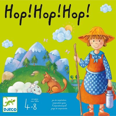 Jeu Djeco Hop Hop Hop - Sauvetage du Berger - Jeu de Société Jeu Djeco Hop Hop Hop - Sauvetage du Berger - Jeu de Société