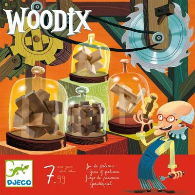 Puzzle drewniane Djeco - Zabawka edukacyjna dla dzieci +3 Puzzle drewniane Djeco - Zabawka edukacyjna dla dzieci +3