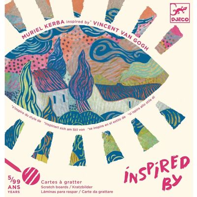 Djeco Van Gogh Kunst Inspired Activity Kit - Fauvism Stil Djeco Van Gogh Kunst Inspired Activity Kit - Fauvism Stil