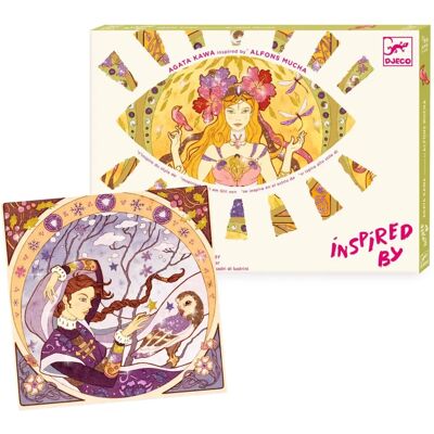 Djeco Art Inspired By Activity Kit - Art Nouveau, Creative, Educational Djeco Art Inspired By Activity Kit - Art Nouveau, Creative, Educational