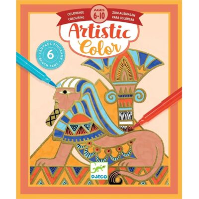 Djeco Künstlerische Malaktivität - Ägypten - Kreatives Kunstset Djeco Künstlerische Malaktivität - Ägypten - Kreatives Kunstset