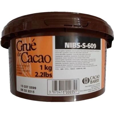 Cacao Barry - Fèves de cacao torréfiées (grué) - Publicité Cacao Barry - Fèves de cacao torréfiées (grué) - Publicité