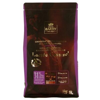 Barry Chocolat au lait caramel en pistoles - Type de chocolat - Publicité Barry Chocolat au lait caramel en pistoles - Type de chocolat - Publicité