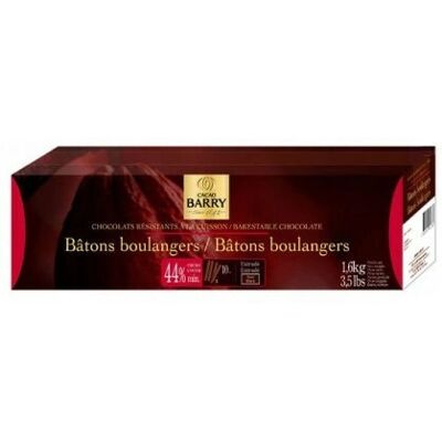 Cacao Barry - 501680038 - Noir - 8 cm - Bâtons de chocolat - Publicité Cacao Barry - 501680038 - Noir - 8 cm - Bâtons de chocolat - Publicité