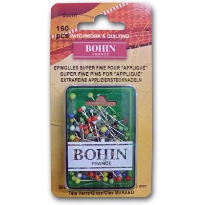 Bohin Needle - Multicolor Glass Head - Sewing & Quilting Bohin Needle - Multicolor Glass Head - Sewing & Quilting