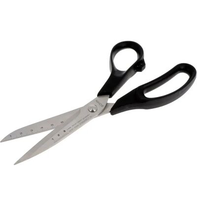 Bohin - Ciseaux de couture gradués 22 cm - échelle intérieure 7 cm - lames inox - poignée plastique - Scissors - Publicité Bohin - Ciseaux de couture gradués 22 cm - échelle intérieure 7 cm - lames inox - poignée plastique - Scissors - Publicité