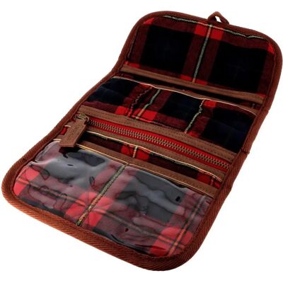 Trousse de couture tartan rouge Bohin - Rangement accessoires - Publicité Trousse de couture tartan rouge Bohin - Rangement accessoires - Publicité