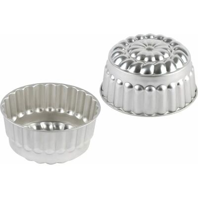 Gobel - Diplômate ou Bavarois - fer blanc - Ø180/150 mm h90 mm - 124610 Gobel - Diplômate ou Bavarois - fer blanc - Ø180/150 mm h90 mm - 124610