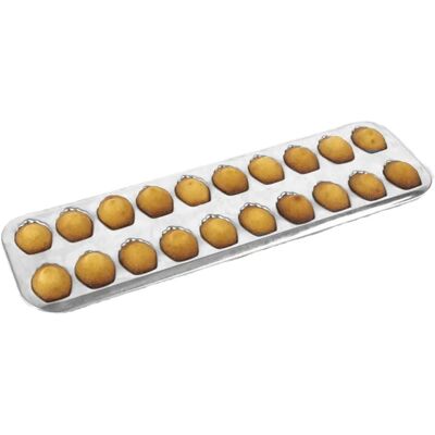 Gobel Srebrny Foremka do Muffinów - 20 Mini Madeleines 39,5cm Gobel Srebrny Foremka do Muffinów - 20 Mini Madeleines 39,5cm