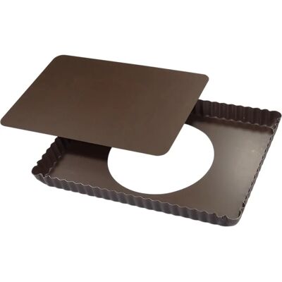 Forma do Pieczenia Gobel 225810 - Prostokątna Forma na Tarte z Nieprzywierającą Powłoką - Francja Forma do Pieczenia Gobel 225810 - Prostokątna Forma na Tarte z Nieprzywierającą Powłoką - Francja