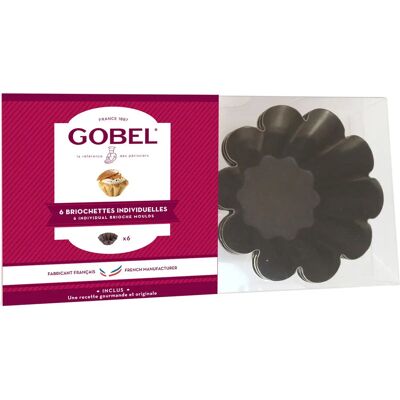 Zestaw 6 foremek na muffiny Gobel Zestaw 6 foremek na muffiny Gobel
