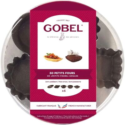 Gobel Modell 285400 - Kleine Backformen Set - Antihaft - 30 Stück Gobel Modell 285400 - Kleine Backformen Set - Antihaft - 30 Stück