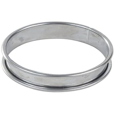 Gobel Tortenring aus Edelstahl Ø 14 cm mit Gerundeten Rändern - Tortenring Gobel Tortenring aus Edelstahl Ø 14 cm mit Gerundeten Rändern - Tortenring
