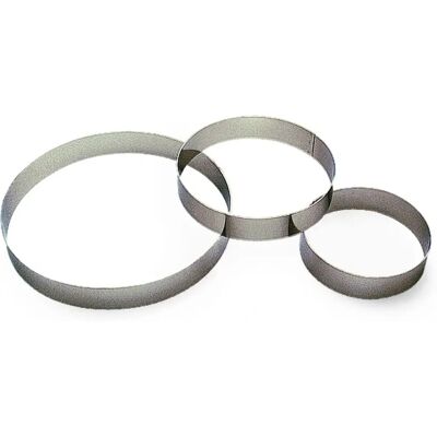 Gobel - Cercle à entremets inox - Ø110 mm - h35 mm - 865105 Gobel - Cercle à entremets inox - Ø110 mm - h35 mm - 865105
