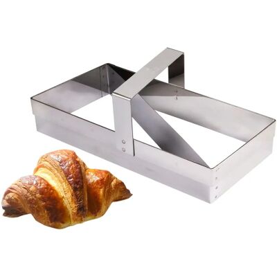 Gobel Modello 896350 Tagliacroissant in acciaio inox - Grigio metallizzato Gobel Modello 896350 Tagliacroissant in acciaio inox - Grigio metallizzato