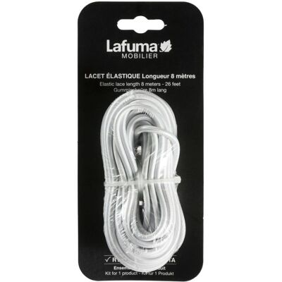 Laccio elastico Lafuma L: 8 m - Bianco - Accessori per mobili relax Laccio elastico Lafuma L: 8 m - Bianco - Accessori per mobili relax