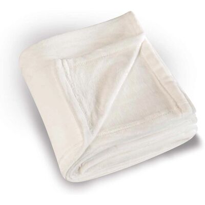 Homemaison Fleece Cover 130 x 180 cm - Weiß Homemaison Fleece Cover 130 x 180 cm - Weiß