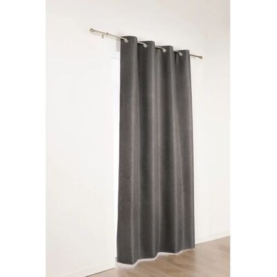 Γκρι κουρτίνες blackout Linder - 140x240cm Γκρι κουρτίνες blackout Linder - 140x240cm