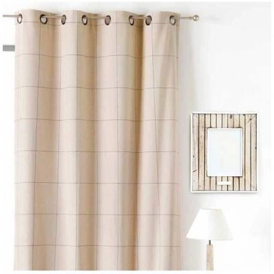 Κουρτίνες Linder Juliette Carreau - Μαύρο - 135x260 cm Κουρτίνες Linder Juliette Carreau - Μαύρο - 135x260 cm