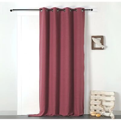 Cortina de lino LINDER Bordeaux 135x255cm - Cortina Cortina de lino LINDER Bordeaux 135x255cm - Cortina