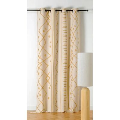 LINDER Style ethnique Rideau Jacquard - Rideau LINDER Style ethnique Rideau Jacquard - Rideau