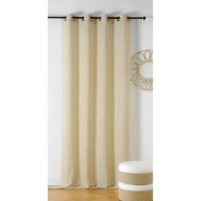 LINDER Rideau en Laine de Lin - Translucide - 145x280 cm - Rideau LINDER Rideau en Laine de Lin - Translucide - 145x280 cm - Rideau