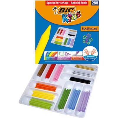 Bic Kids Plastidecor Kredki Kolorowe - 288 Sztuk Bic Kids Plastidecor Kredki Kolorowe - 288 Sztuk
