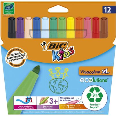 BIC 8922231 Filcový fix - Pestré - 12 ks - Fix BIC 8922231 Filcový fix - Pestré - 12 ks - Fix