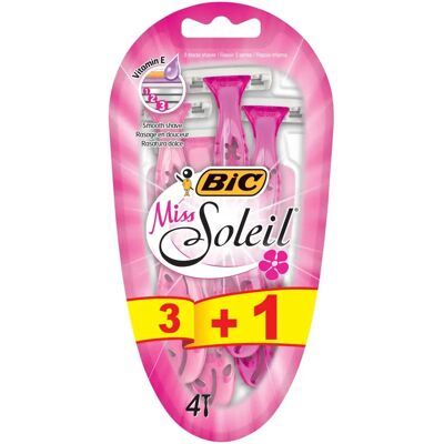 Bic Miss Soleil Damenrasierer - 4 Einheiten Bic Miss Soleil Damenrasierer - 4 Einheiten