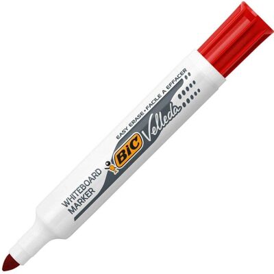 Marqueur BIC Velleda 1711 Rouge - Pack de 13 - Publicité Marqueur BIC Velleda 1711 Rouge - Pack de 13 - Publicité