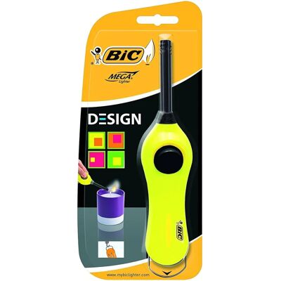 Allume-cigare BIC Cuisine Design Mega - Briquet Multi-usage Portable - Publicité Allume-cigare BIC Cuisine Design Mega - Briquet Multi-usage Portable - Publicité