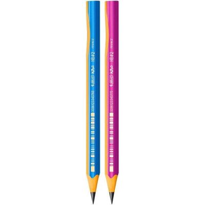 BIC Kids Driehoek Potlood Blauw - 14cm, HB, 12 stuks BIC Kids Driehoek Potlood Blauw - 14cm, HB, 12 stuks