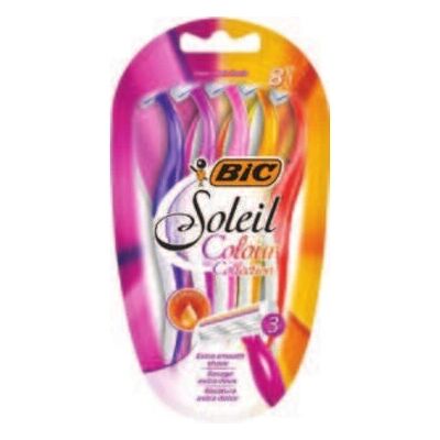 BIC Miss Soleil Colour Collection - Depilacja z 3 ostrzami dla kobiet BIC Miss Soleil Colour Collection - Depilacja z 3 ostrzami dla kobiet