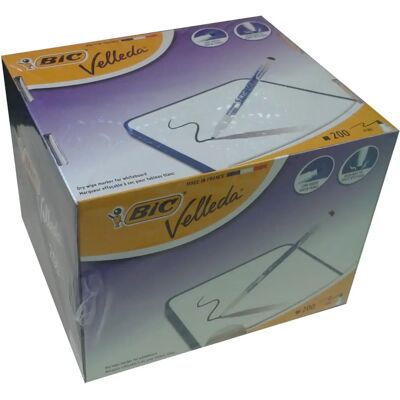 Bic Velleda 1721 Drywipe Marker Fine Tip Black - Drywipe Marker Bic Velleda 1721 Drywipe Marker Fine Tip Black - Drywipe Marker