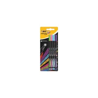 BIC Stylo Feutre Multicolore - Marqueur Pointe Fine - Publicité BIC Stylo Feutre Multicolore - Marqueur Pointe Fine - Publicité