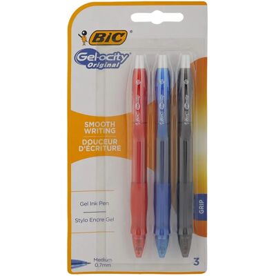 Stylos Gel-ocity Original BIC - Couleurs Variées - Publicité Stylos Gel-ocity Original BIC - Couleurs Variées - Publicité