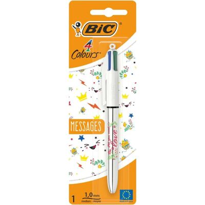 BIC Penna a sfera 4 colori - Moderna, Colorata BIC Penna a sfera 4 colori - Moderna, Colorata