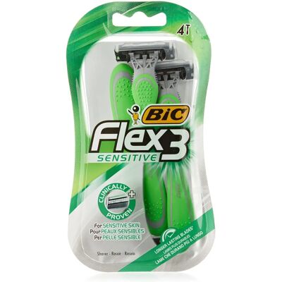 BIC Flex 3 Sensitive - Lâminas Descartáveis BIC Flex 3 Sensitive - Lâminas Descartáveis
