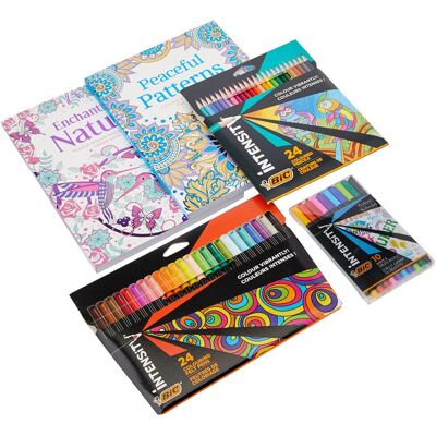 BIC Intensity Adult Colouring Set - Colouring Set BIC Intensity Adult Colouring Set - Colouring Set