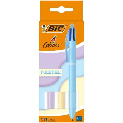 BIC 4 Farben Pastell Kugelschreiber - Kugelschreiber BIC 4 Farben Pastell Kugelschreiber - Kugelschreiber