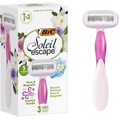 BIC Soleil Escape 5 Blade Damen Wegwerfrasierer - Rasierer BIC Soleil Escape 5 Blade Damen Wegwerfrasierer - Rasierer