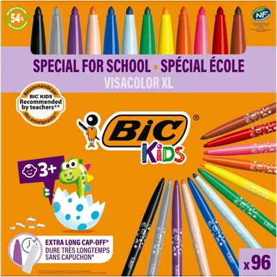 Bic Visacolor XL Filzstifte - 96er Pack Bic Visacolor XL Filzstifte - 96er Pack