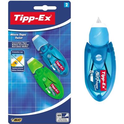 BIC Korrekturroller Tipp-Ex Microtape Twist 2er Set BIC Korrekturroller Tipp-Ex Microtape Twist 2er Set