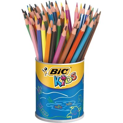BIC Kids Evolution Multi - Kolorowe sześciokątne kredki - 60 szt. BIC Kids Evolution Multi - Kolorowe sześciokątne kredki - 60 szt.