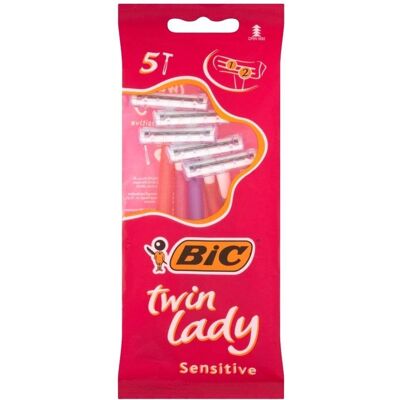 Afeitadoras BIC Twin Lady Piel Sensible - Afeitadoras Afeitadoras BIC Twin Lady Piel Sensible - Afeitadoras