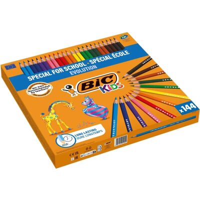 BIC Kids - EColutions Evolution - Senza legno - Matite colorate BIC Kids - EColutions Evolution - Senza legno - Matite colorate