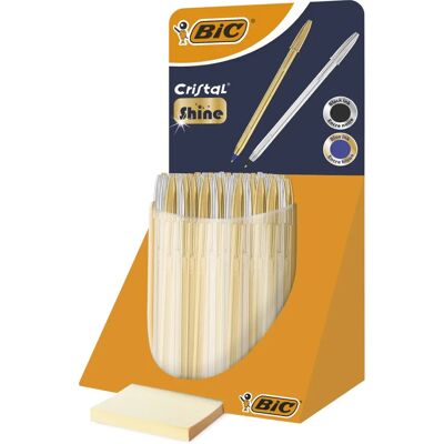 Długopis Bic Złoto Srebro - 40 sztuk Długopis Bic Złoto Srebro - 40 sztuk